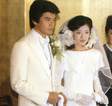 山口百恵・三浦友和結婚式　画像